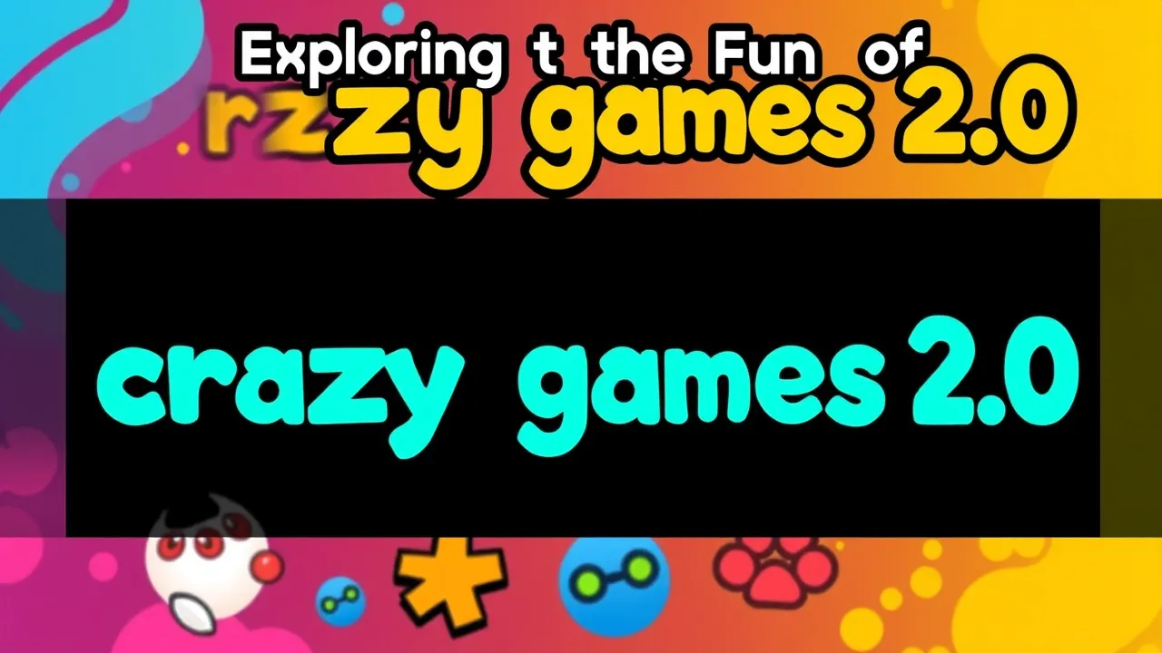 Exploring the Fun of crazy games 2.0 image