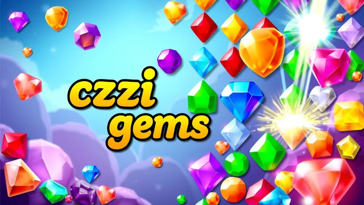 Juega a las gemas crezi y las joyas deslumbrantes de partido image