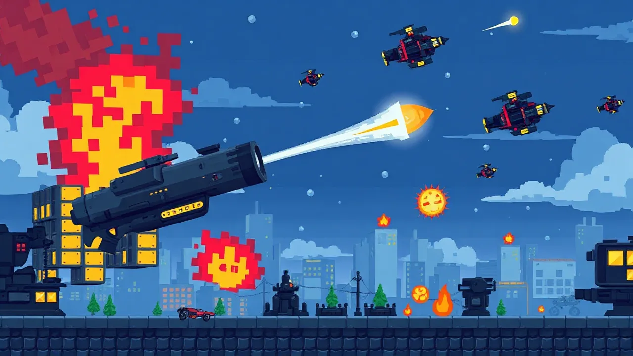 Pixel Apocalypse in Crazy Pixel Apocalypse: A Retro Shooter Guide image