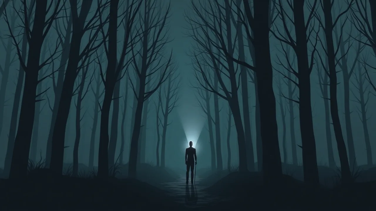 Surviving the Slenderman in Crazy Games image