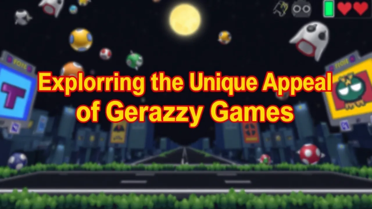 Exploring the Unique Appeal of Gerazy Games image