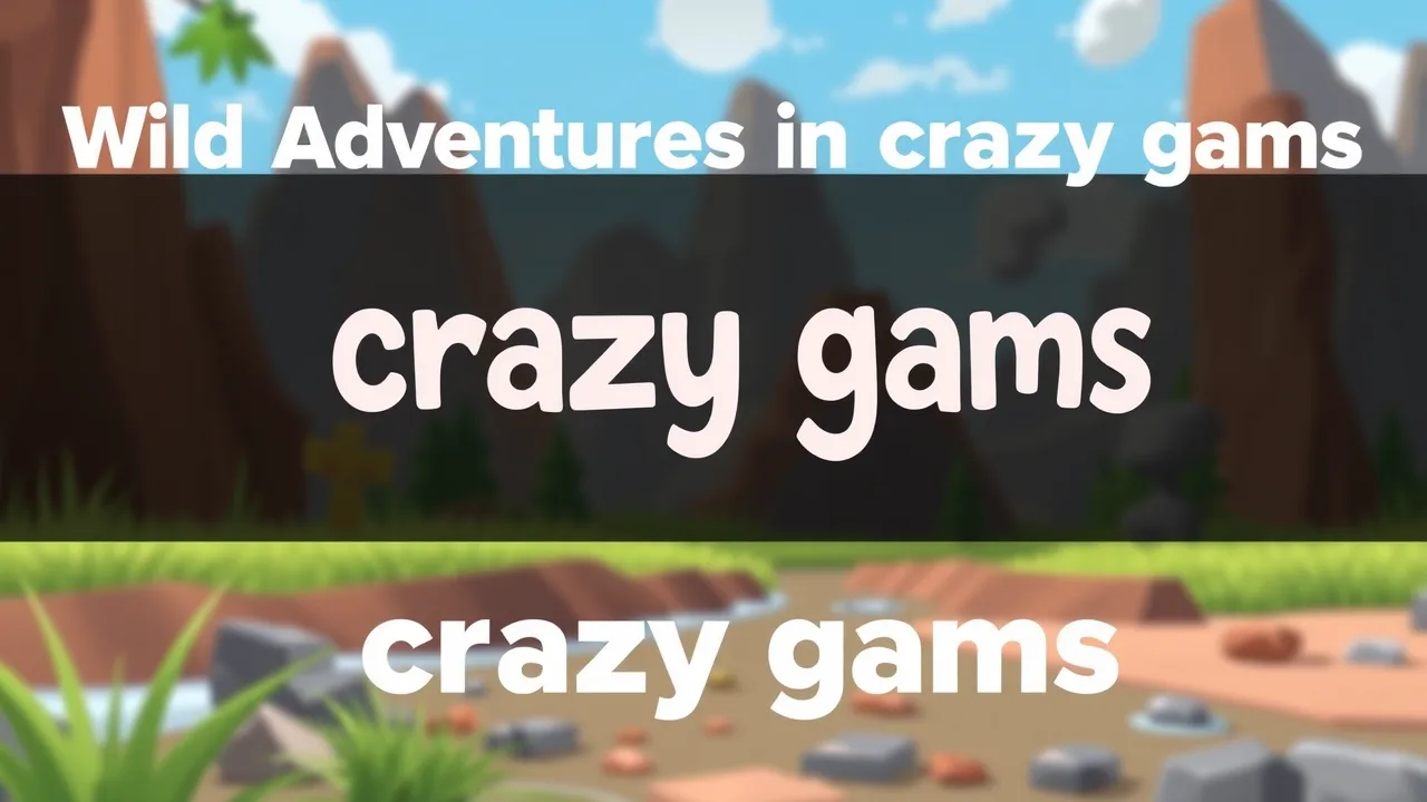 Wild Adventures in crazy gams Await You image