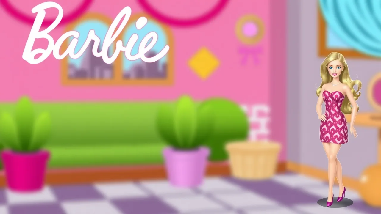 Discover the Fun of barbie dress up Puzzle Game image