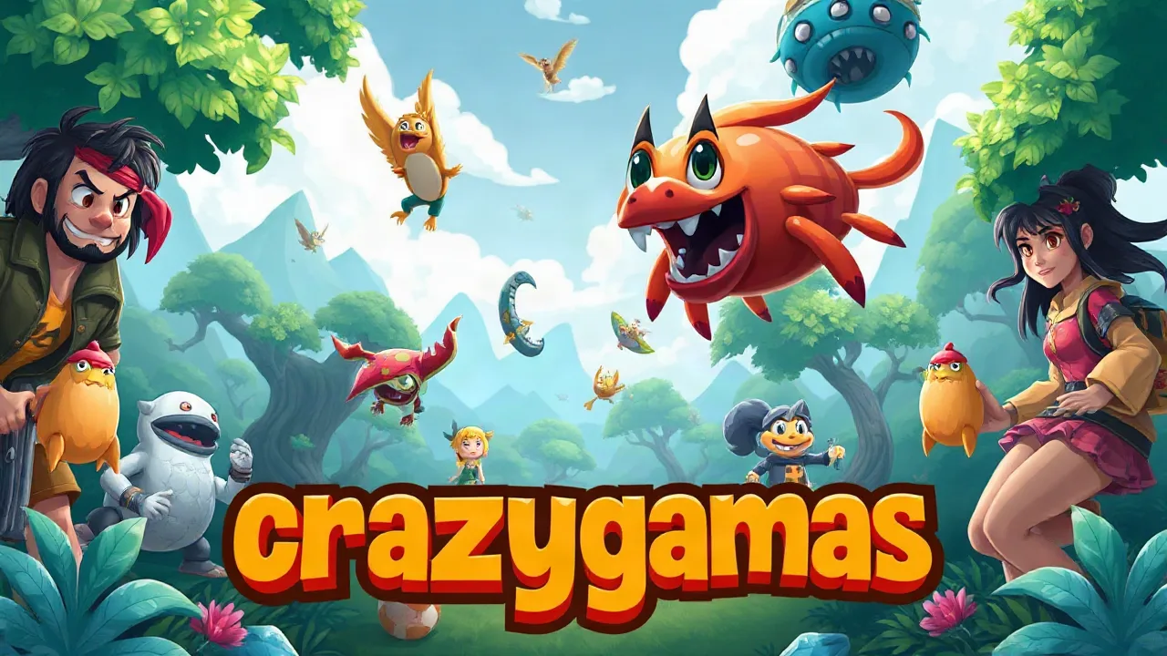 Discover the Wild Fun of crazygamas image