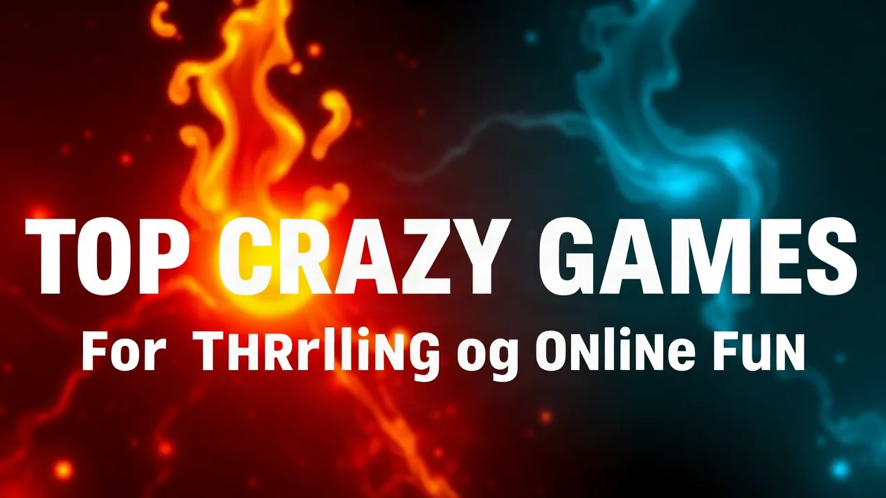 Top Crazy Games For Thrilling Online Fun image