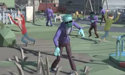 City Apocalypse 3D Of Zombie Crowd image