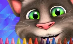 4GameGround - Talking Tom Coloring image
