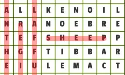 Animals Word Search image