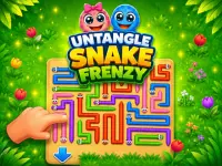 Untangle Snake Frenzy image