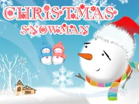 image bg Christmas Snowman Puzzle