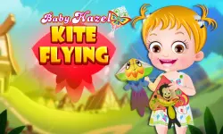 Baby Hazel Kite Flying image